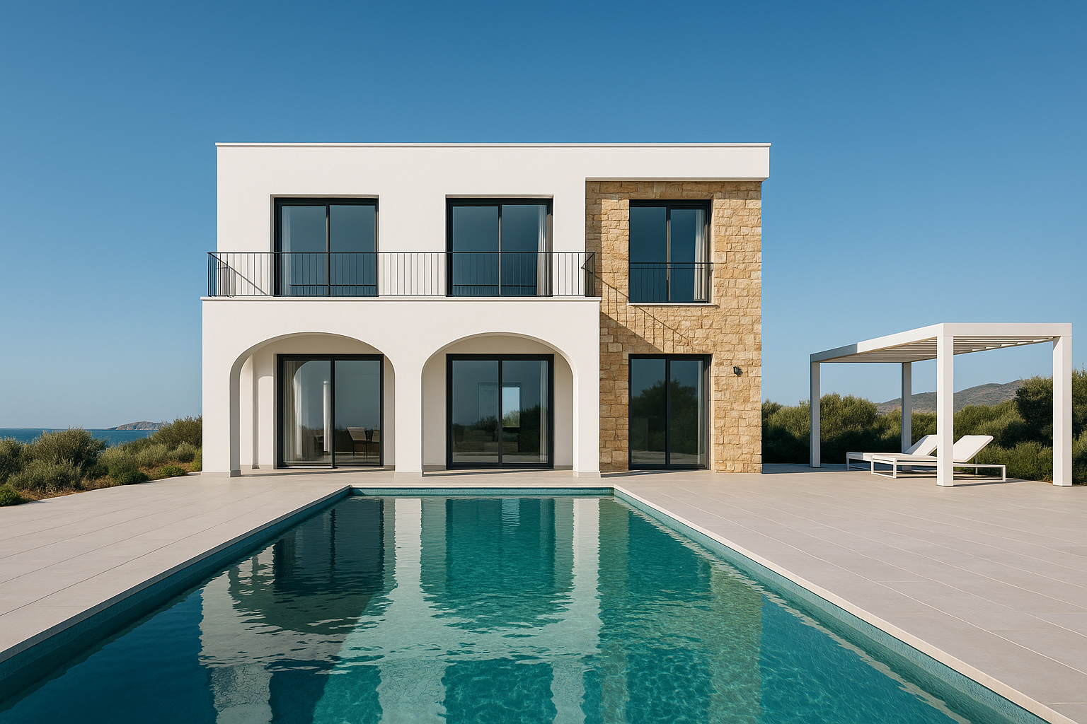 Moderne Strandwohnungen